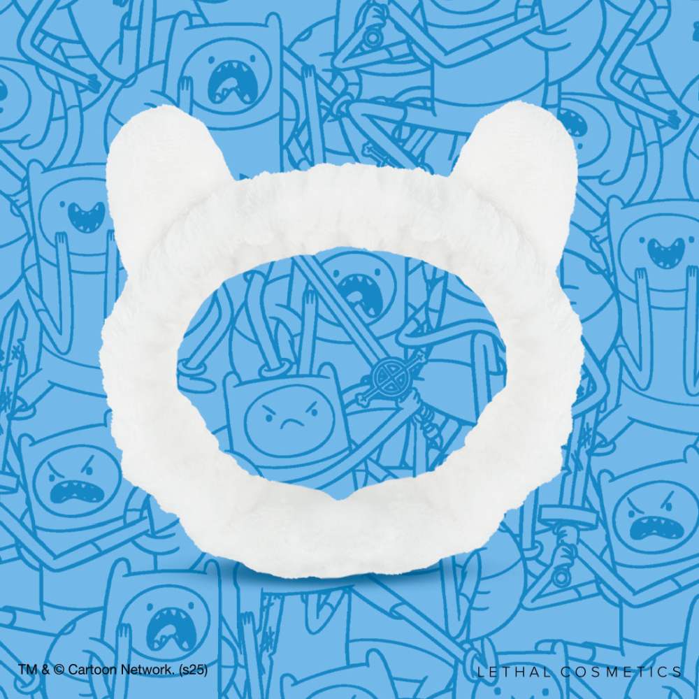 Lethal Cosmetics Adventure Time - Finn the Human Stirnband - Weiß